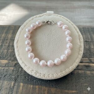 Belk Pink Pearl Bracelet